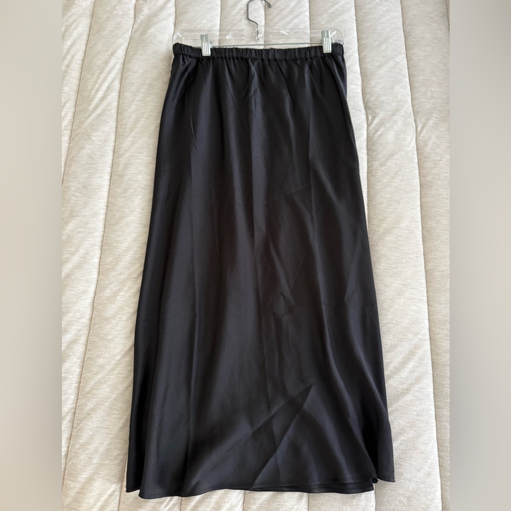 FP Intimately Black Slip Skirt